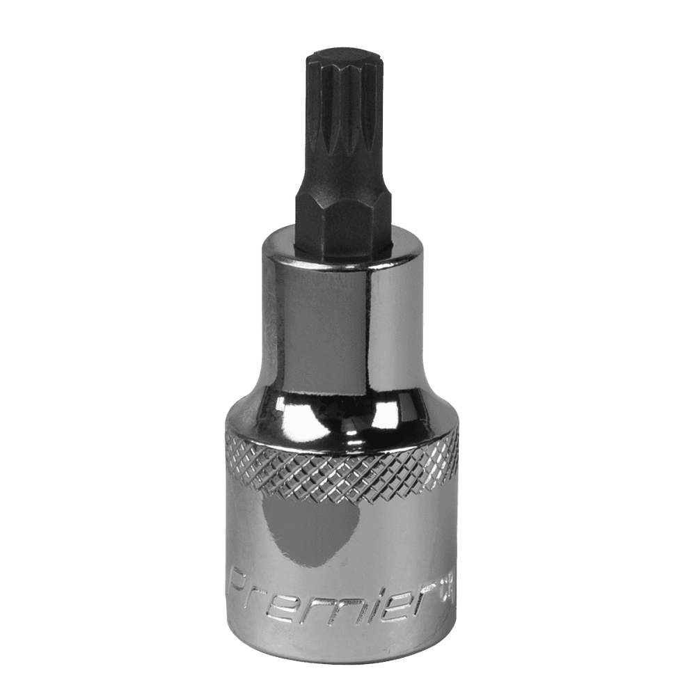 Spline Socket Bit M8 1/2"Sq Drive Model No-SBS013