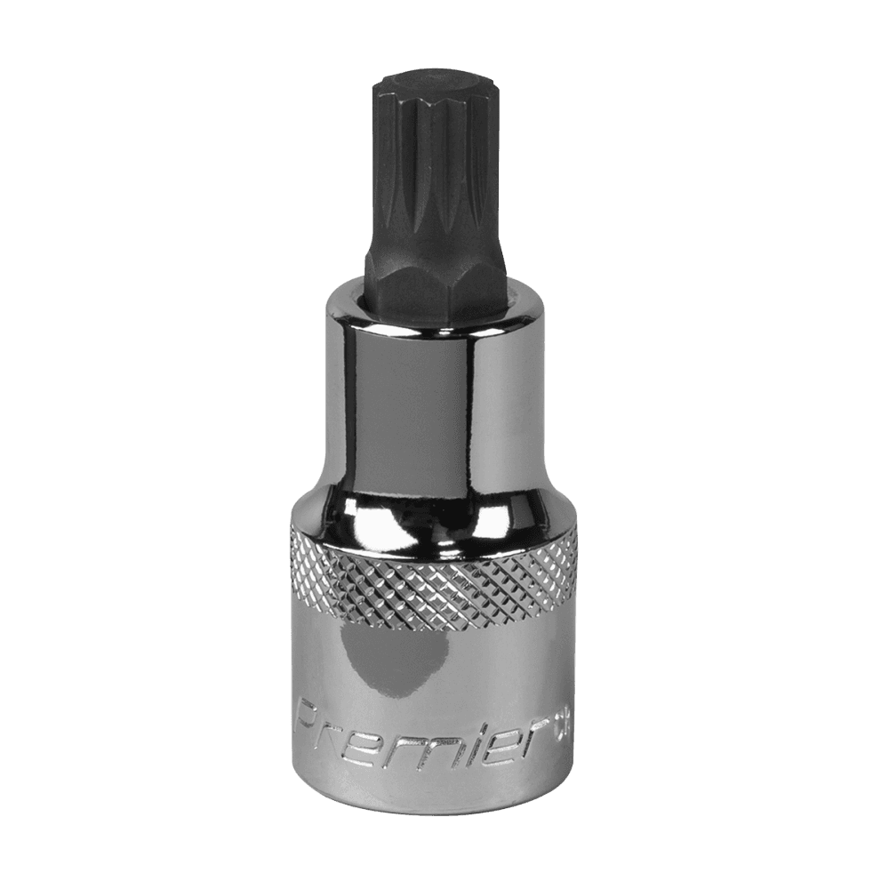 Spline Socket Bit M10 1/2"Sq Drive Model No-SBS015