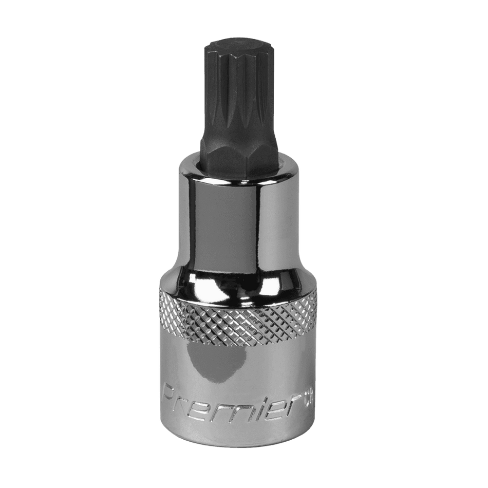 Spline Socket Bit M10 1/2"Sq Drive Model No-SBS015