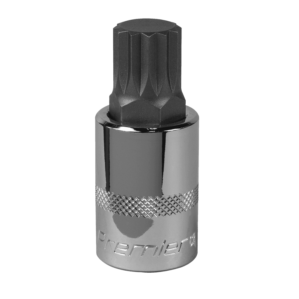 Spline Socket Bit M18 1/2"Sq Drive Model No-SBS019