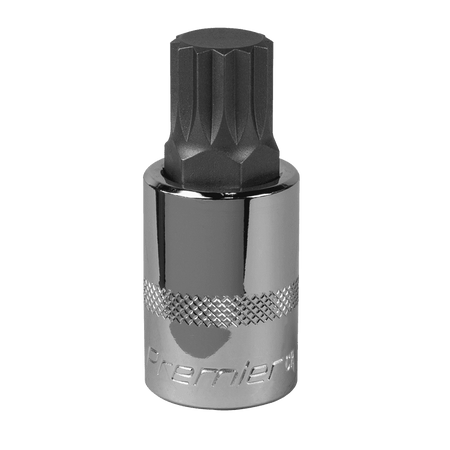 Spline Socket Bit M18 1/2"Sq Drive Model No-SBS019