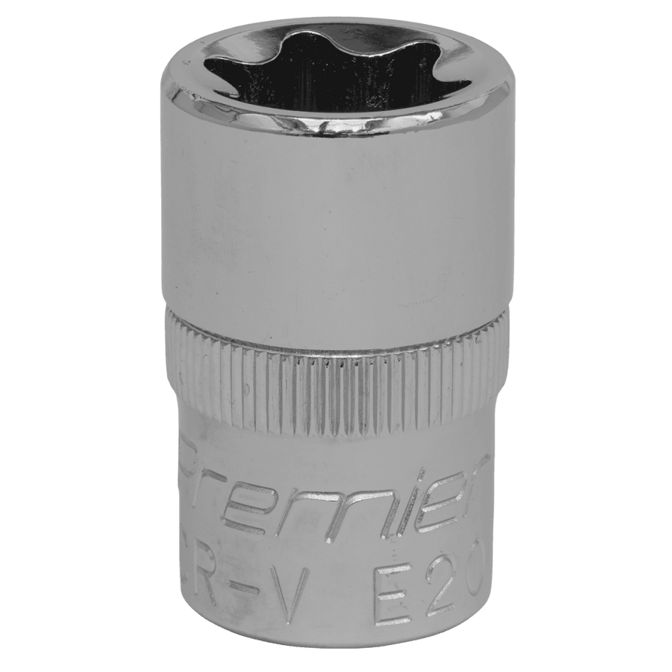 TRX-Star* Socket E20 1/2"Sq Drive Model No-SET012