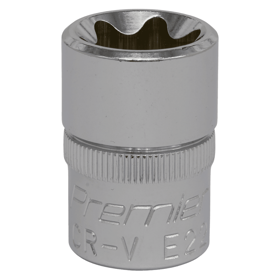 TRX-Star* Socket E22 1/2"Sq Drive Model No-SET013