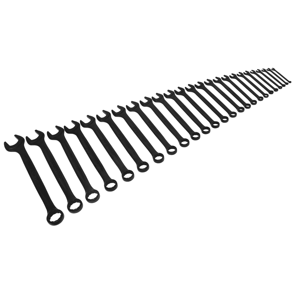 Premier Black Combination Spanner Set 25pc : Model No-AK63264B
