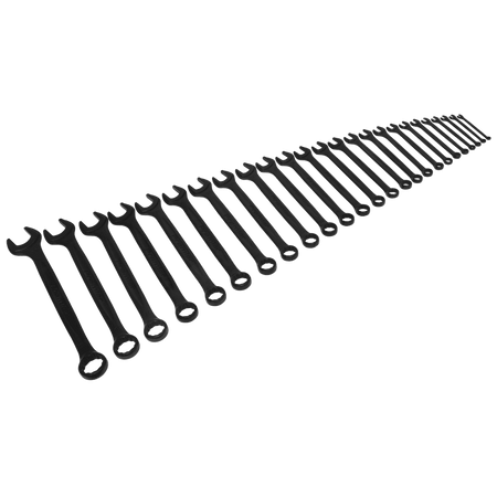 Premier Black Combination Spanner Set 25pc : Model No-AK63264B