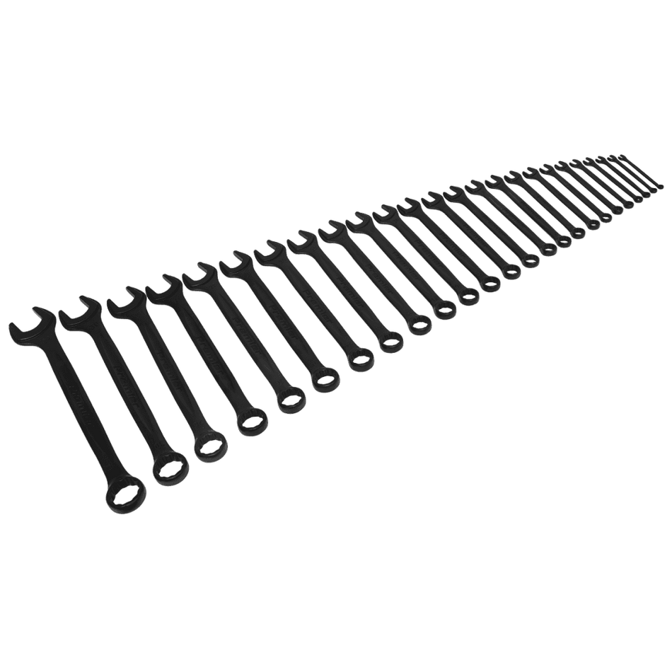 Combination Spanner Set 25pc Metric - Black Series Model No-AK63264B