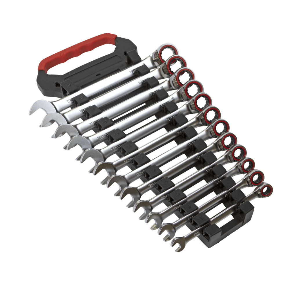 Premier Platinum Reversible Ratchet Combination Spanner Set 12pc : Model No-AK63944