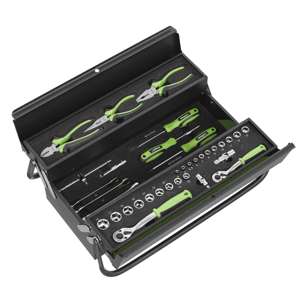Cantilever Toolbox with Tool Kit 70pc Model No-S01215