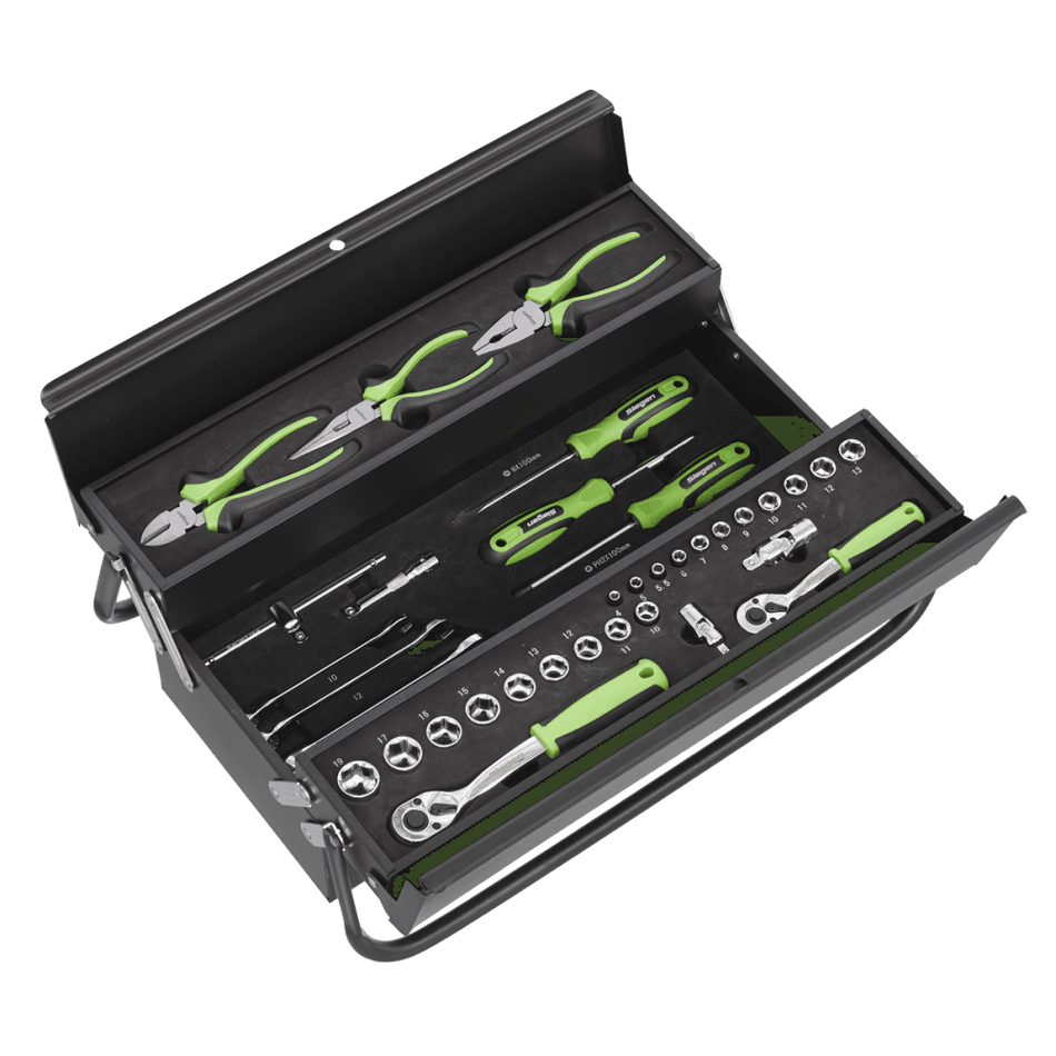 Cantilever Toolbox with Tool Kit 70pc Model No-S01215