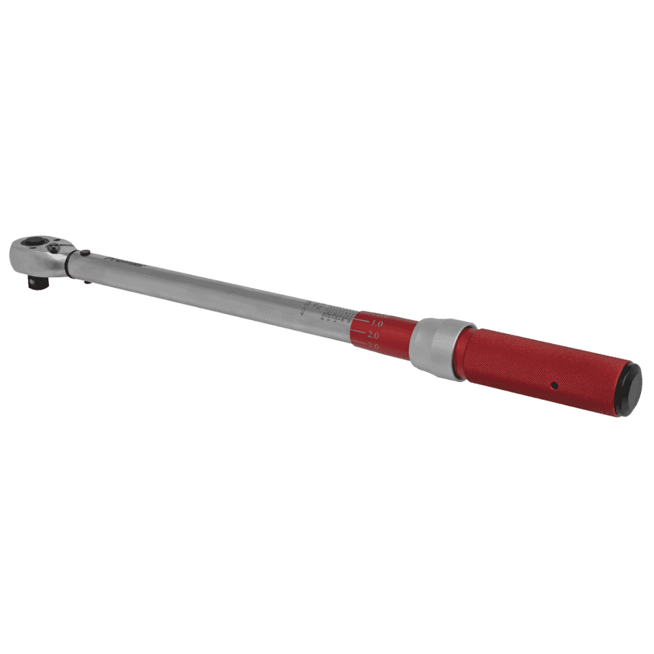 Torque Wrench Micrometer Style 1/2"Sq Drive 40-220Nm - Calibrated Model No-STW904