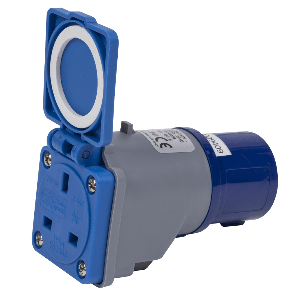 Socket Adaptor 16A/13A Model No-W1613PS