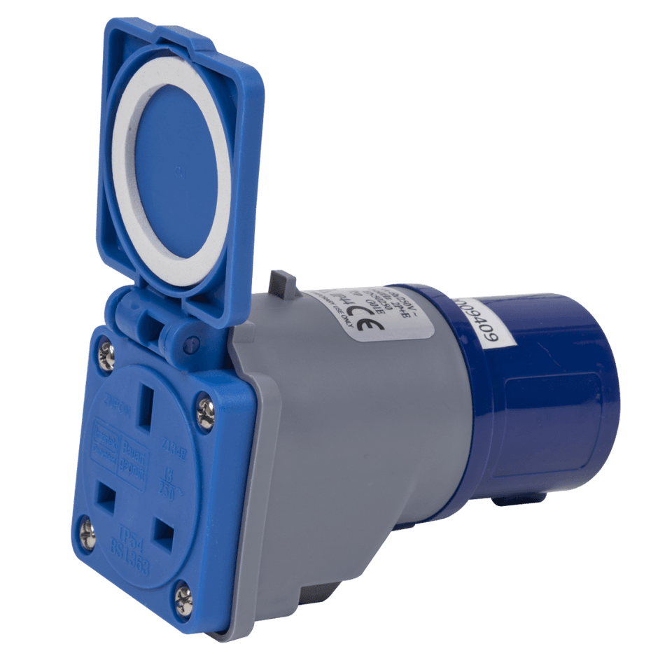 Socket Adaptor 16A/13A Model No-W1613PS
