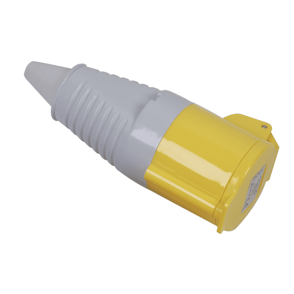 Yellow Socket 110V 16A Model No-WC11016