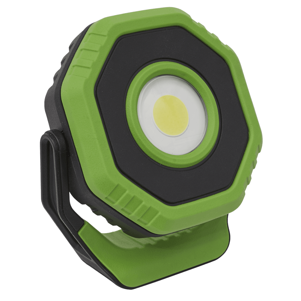 360° Rechargeable Pocket Floodlight with Magnet 14W COB LED - Green : Model No-LED1400P