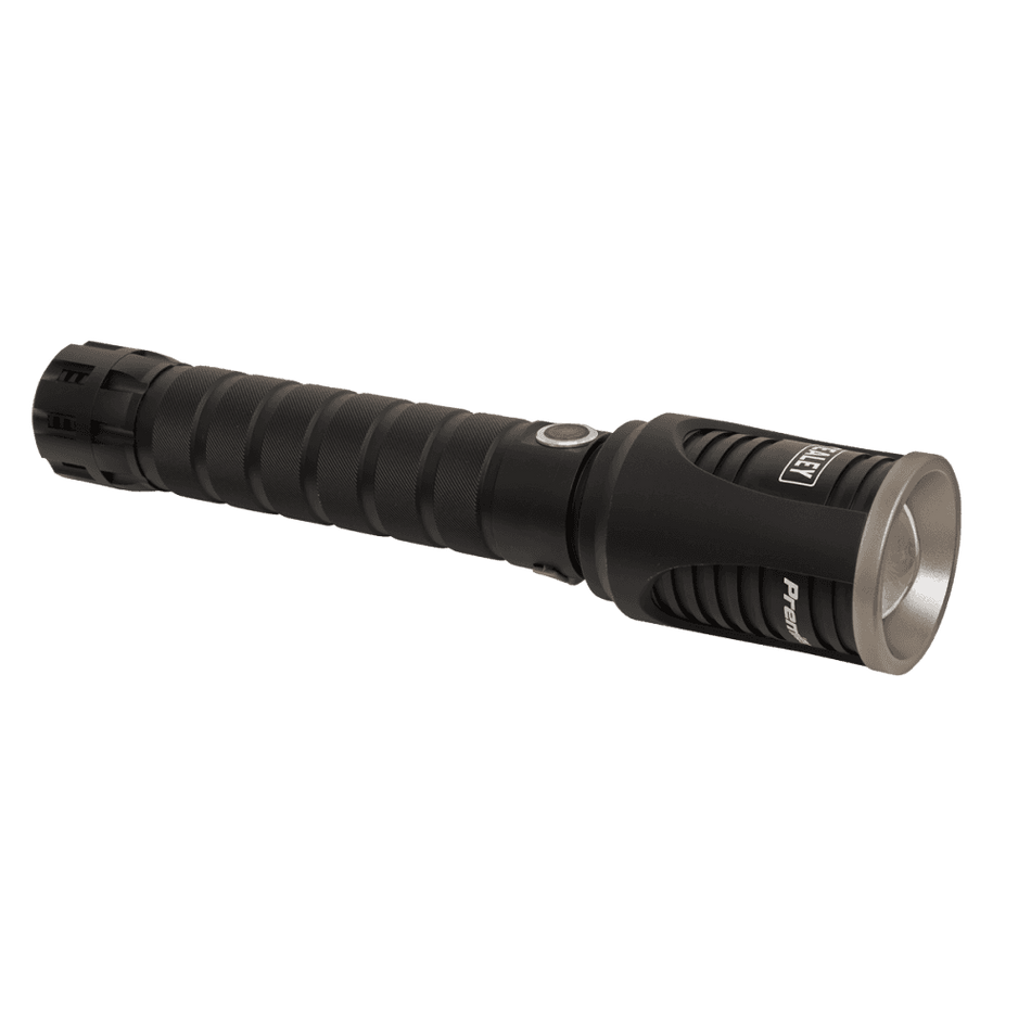 Aluminium Torch 60W COB LED Adjustable Focus Rechargeable with USB Port Model No-LED4494