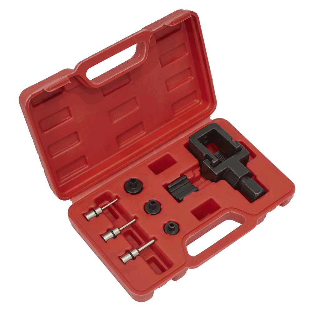 Motorcycle Chain Splitter & Riveting Tool Set - Heavy-Duty Model No-SMC4