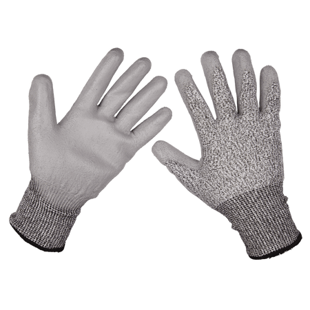 Anti-Cut PU Gloves (Cut Level C - X-Large) - Pair Model No-9139XL