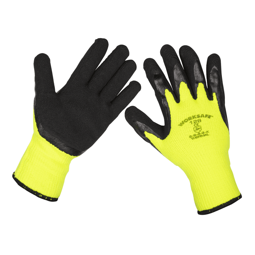 Thermal Super Grip Gloves - Pack of 6 Pairs Model No-TSP126/6