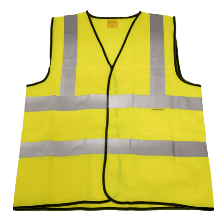 Hi-Vis Waistcoat (Site and Road Use) Yellow - X-Large Model No-9804XL