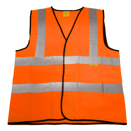 Hi-Vis Orange Waistcoat (Site and Road Use) - X-Large Model No-9812XL