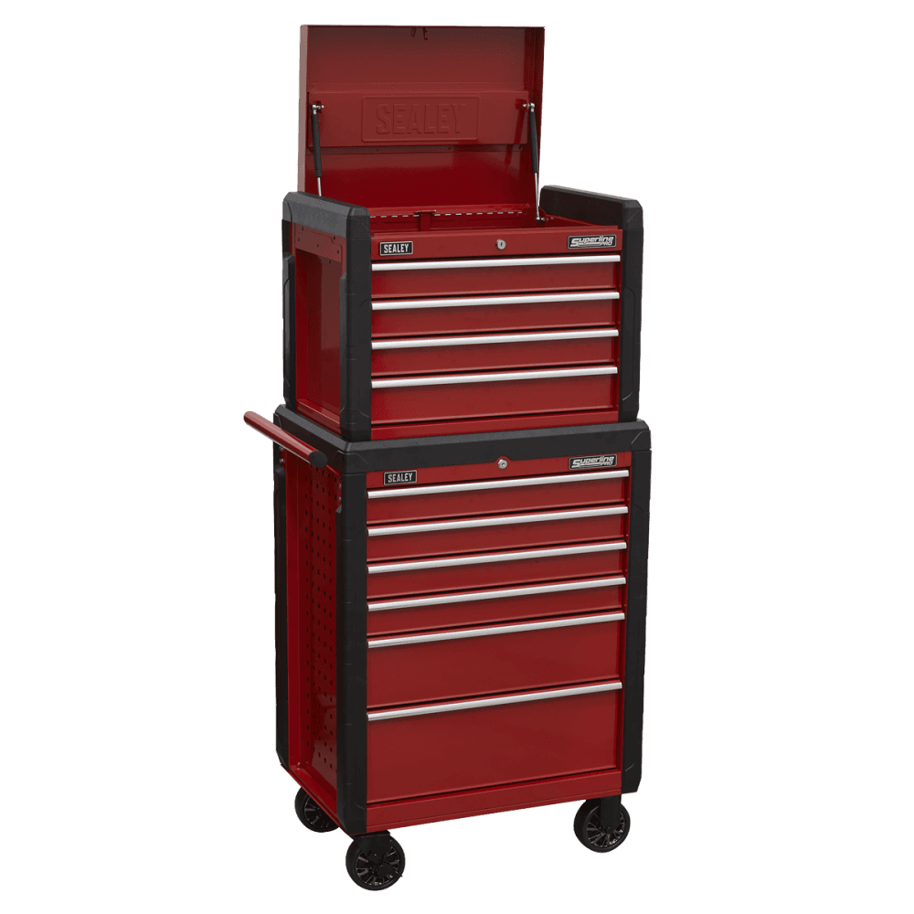 Topchest 4 Drawer & Rollcab 6 Drawer Combination Model No-AP3410STACK