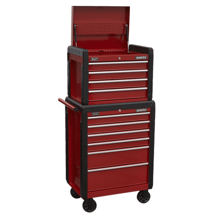Topchest 4 Drawer & Rollcab 6 Drawer Combination Model No-AP3410STACK