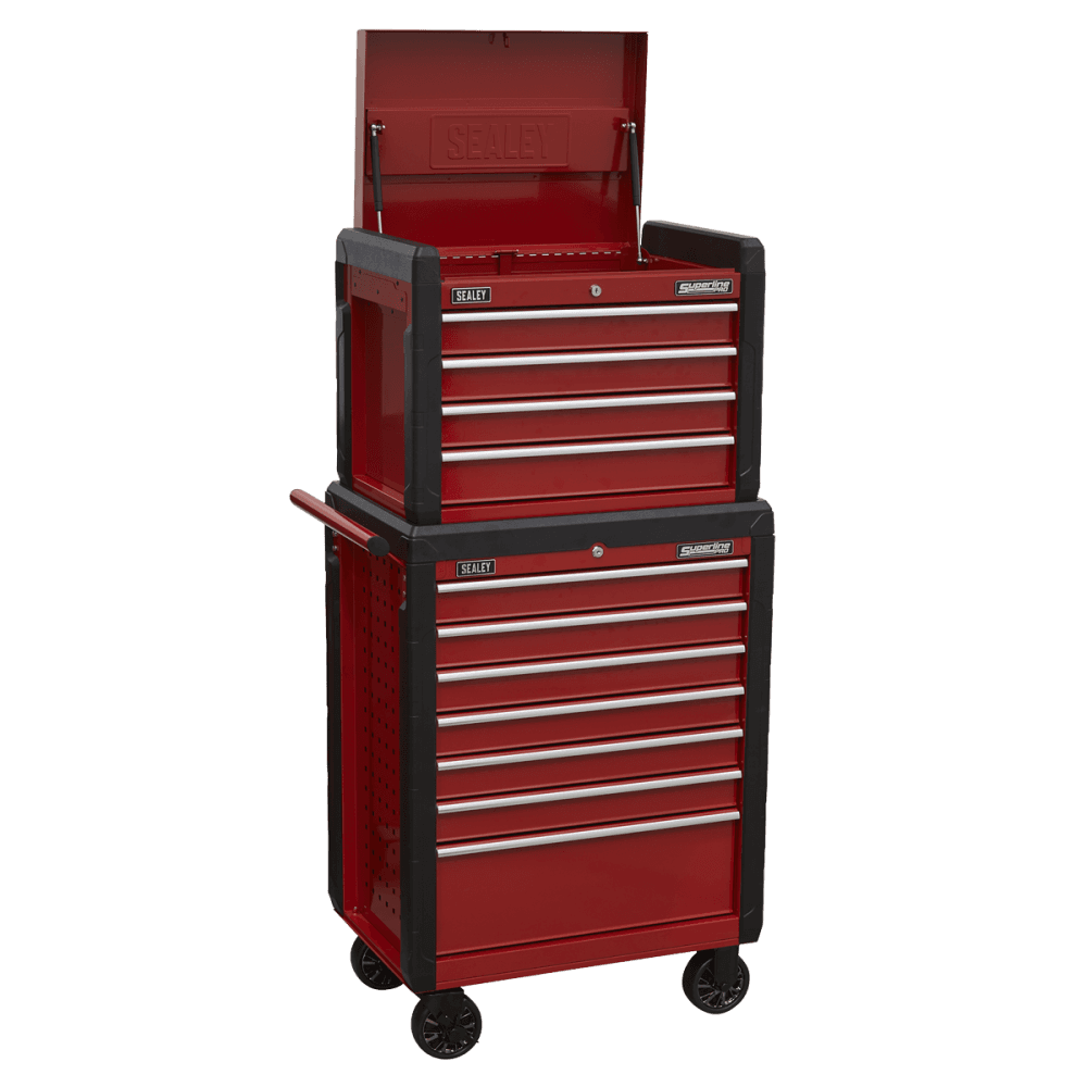 Topchest 4 Drawer & Rollcab 7 Drawer Combination Model No-AP3411STACK
