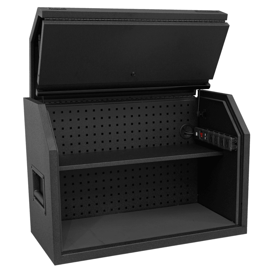 Toolbox Hutch 910mm with Power Strip Model No-AP36HBE