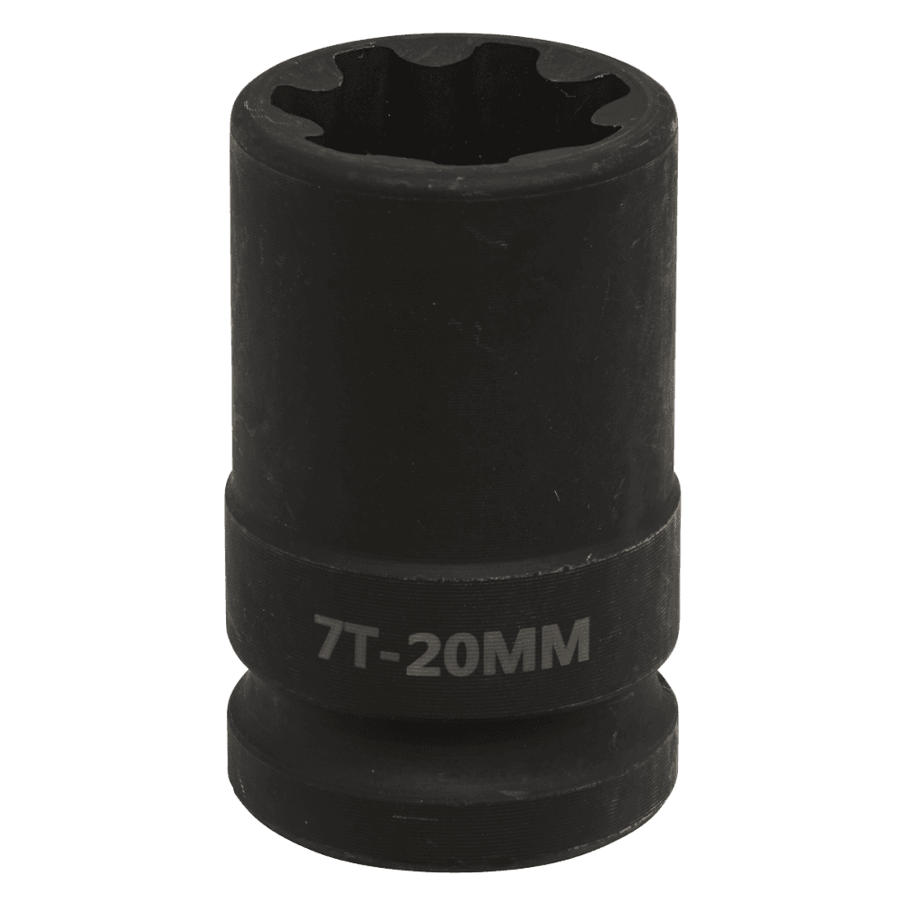 Brake Caliper Socket 1/2"Sq Drive 20mm Square Ribe 7pt Model No-VS0986