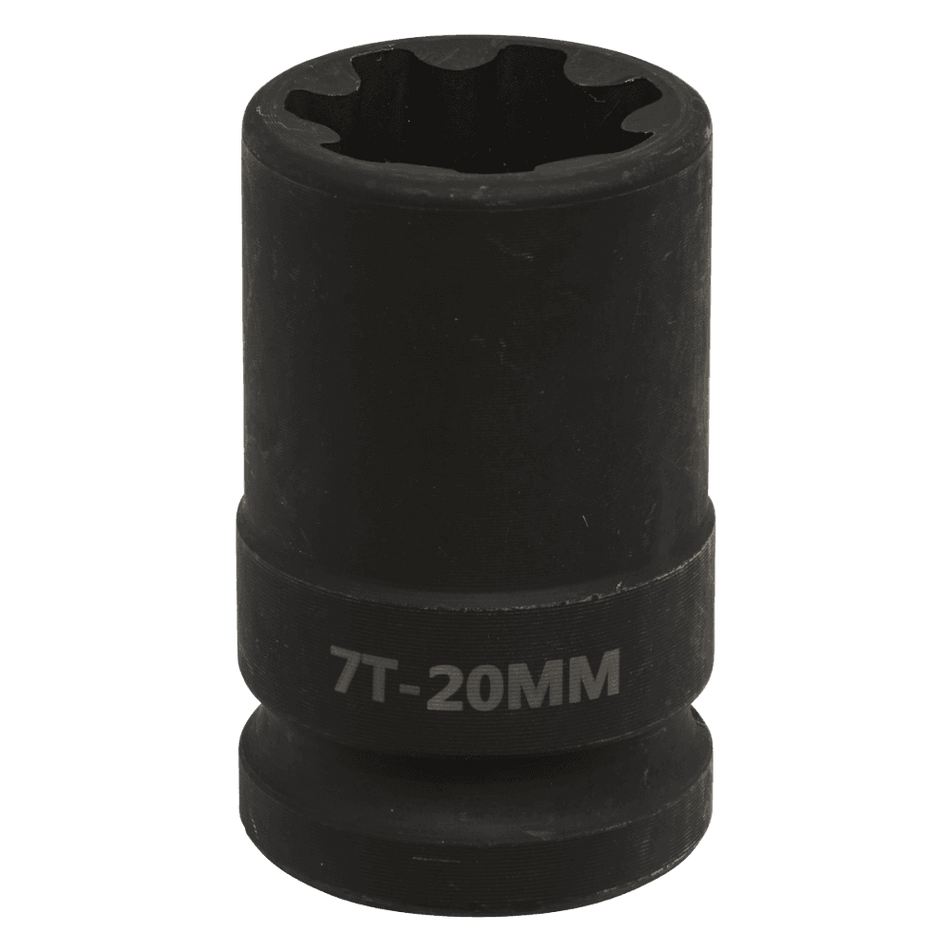 Brake Caliper Socket 1/2"Sq Drive 20mm Square Ribe 7pt Model No-VS0986