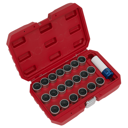 21pc Locking Wheel Nut Key Set - BMW Model No-SX217