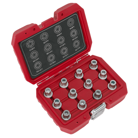 Locking Wheel Nut Key Set 12pc - VW Model No-SX224