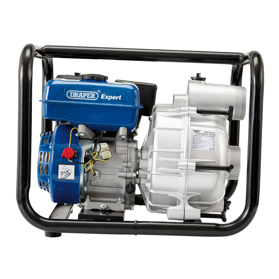DRAPER Petrol Trash Water Pump (750L/Min): Model No. PWP82T