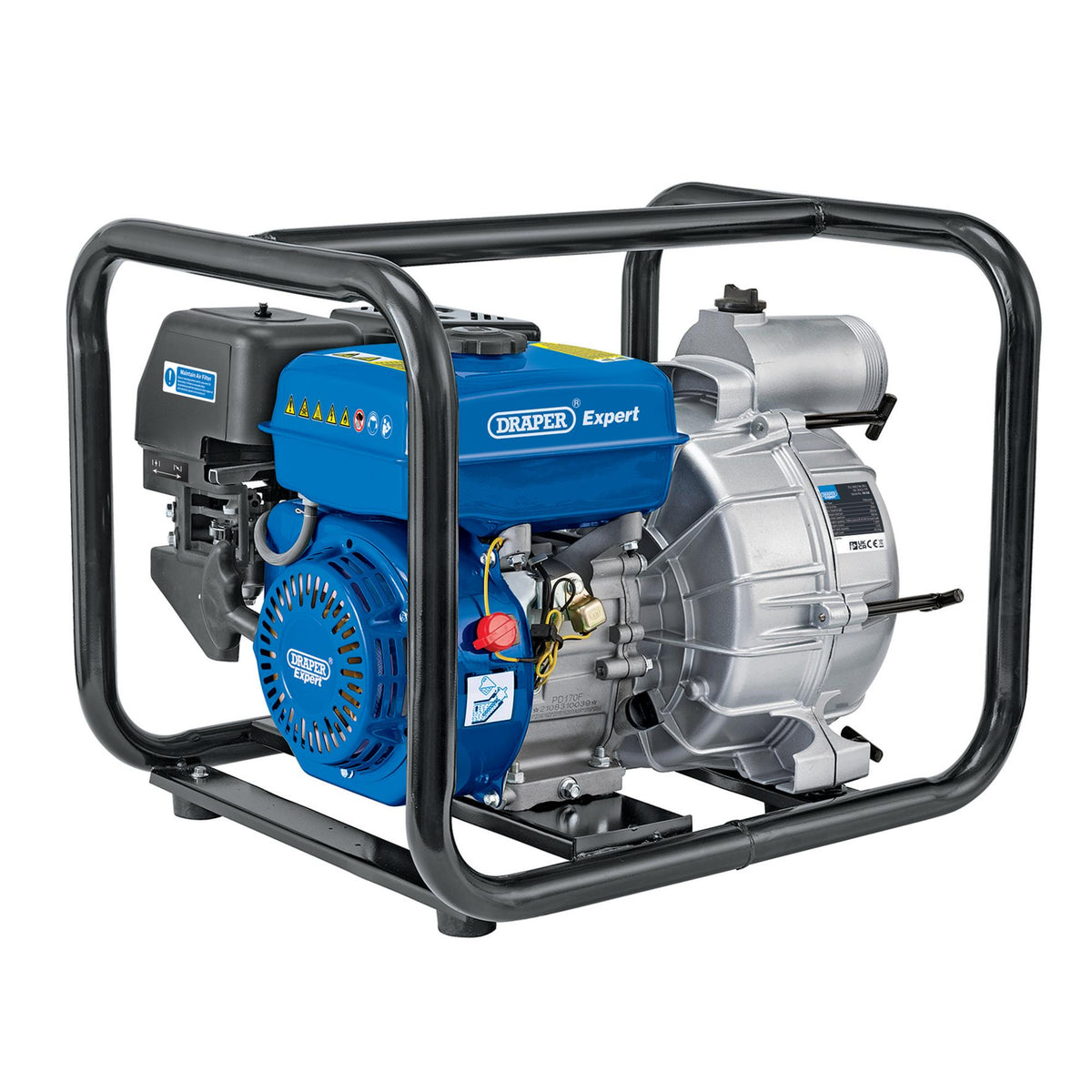 DRAPER Petrol Trash Water Pump (750L/Min): Model No. PWP82T