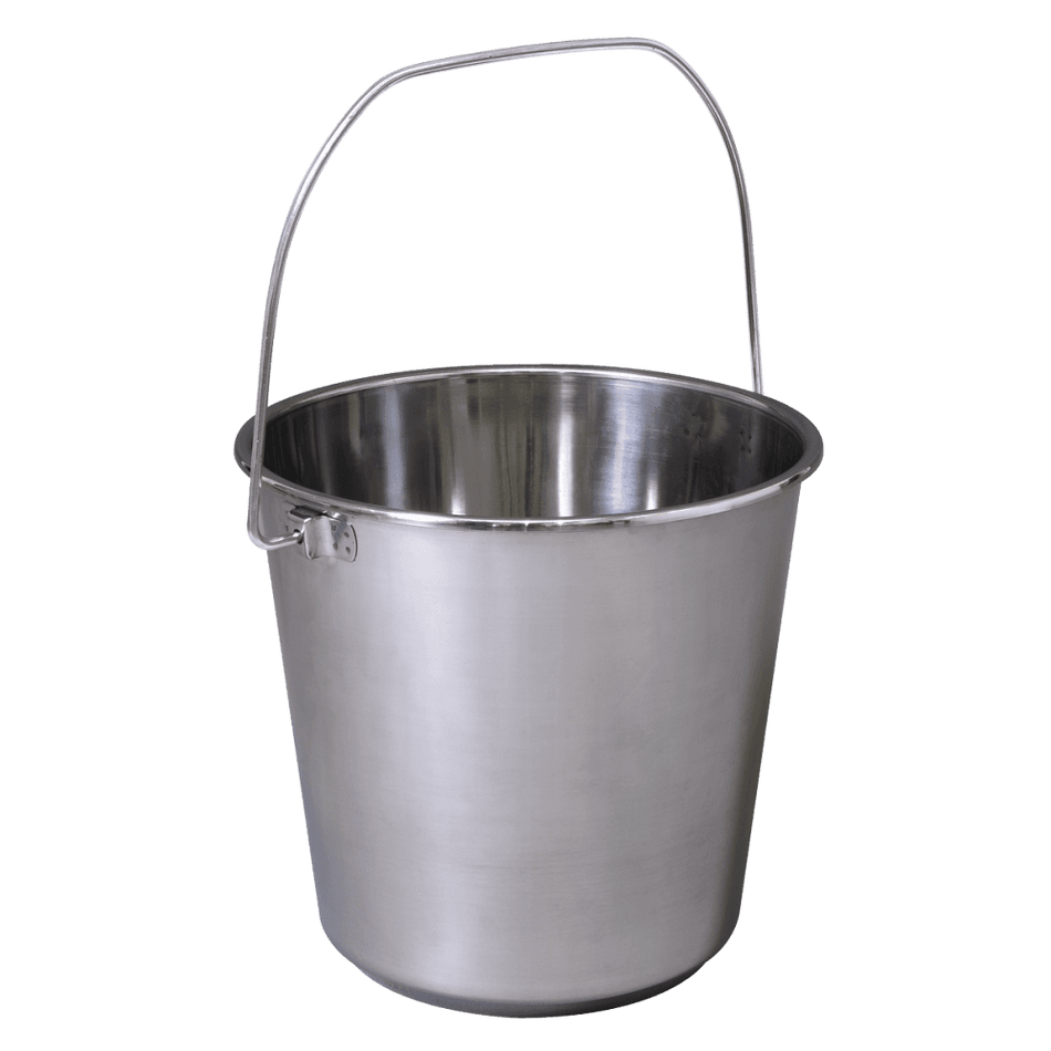 Sealey Mop Bucket 12L - Stainless Steel Model No BM8L