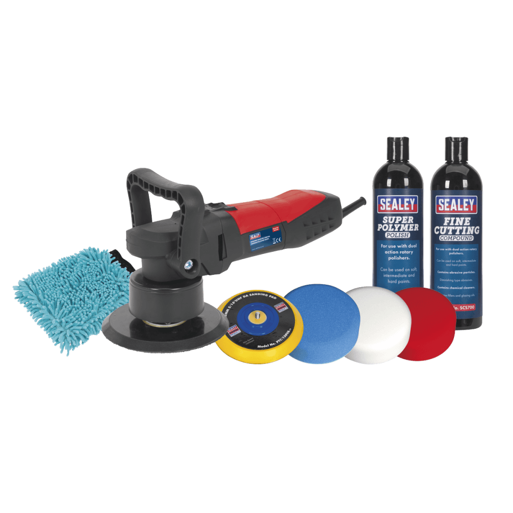 Sealey 150mm Pro Polishing & Compounding Kit 600W/230V Model No CPK04