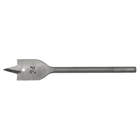 Sealey Flat Wood Drill Bit 24mm x 152mm Model No FWB24