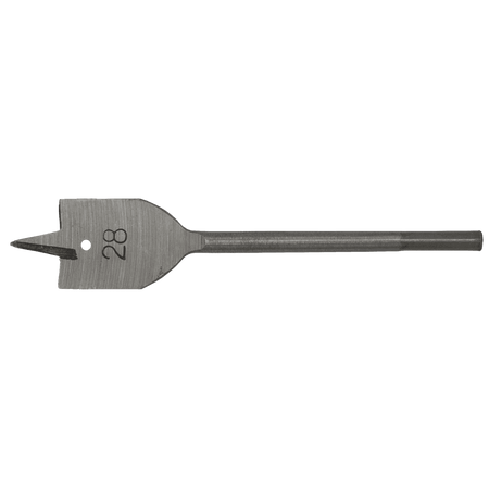 Sealey Flat Wood Drill Bit 28mm x 152mm Model No FWB28