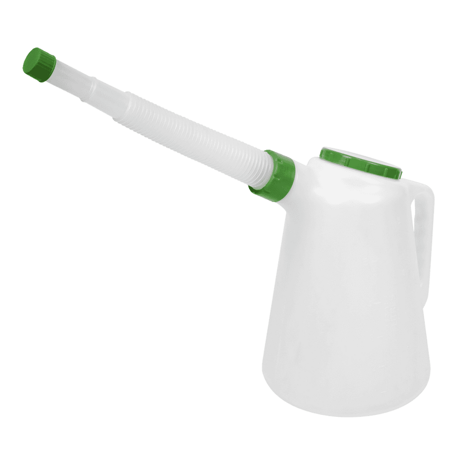 Sealey Oil Container with Green Lid & Flexible Spout 5L Model No JDL5G