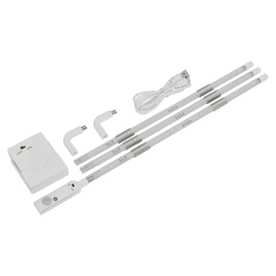 Sealey LED Strip Lighting 3pc Model No LEDSTR03
