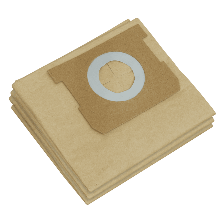 Sealey Dust Bag for PC300.V2 - Pack of 3 Model No PC300V2DB