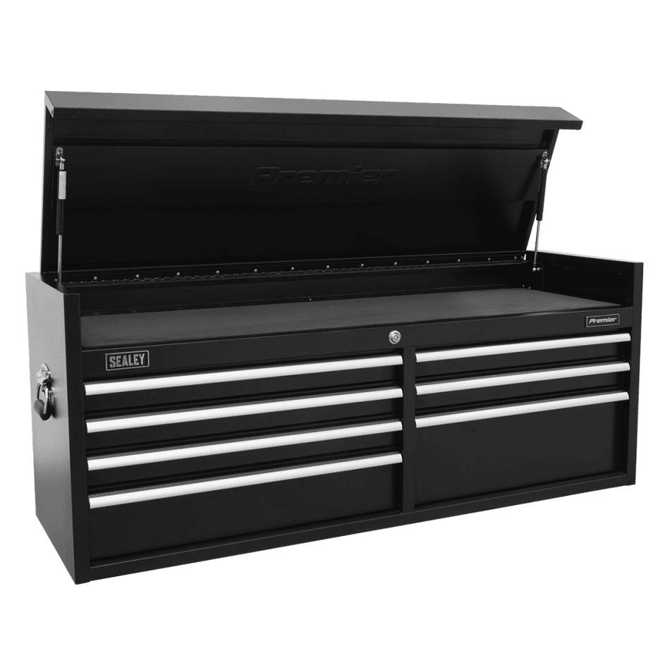 Sealey Topchest 7 Drawer 1415mm Heavy-Duty Black Model No PTB141507