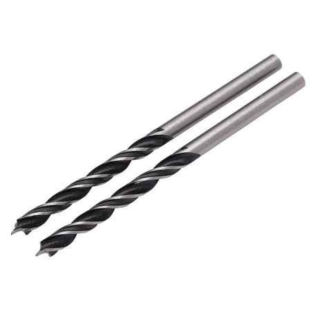 Brad Point Drill Bit, 3.0mm x 60mm (Pack of 2): No.DBBP