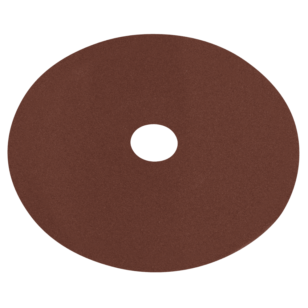 Sealey Worksafe® 115mm Fibre Backed Sanding Disc 120Grit - Pack of 25 Model No- WSD45120