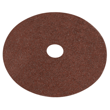 Sealey Worksafe® 115mm Fibre Backed Sanding Disc 24Grit - Pack of 25 Model No- WSD4524