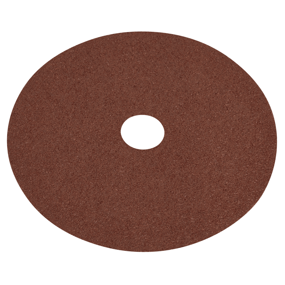 Sealey Worksafe® 115mm Fibre Backed Sanding Disc 40Grit - Pack of 25 Model No- WSD4540