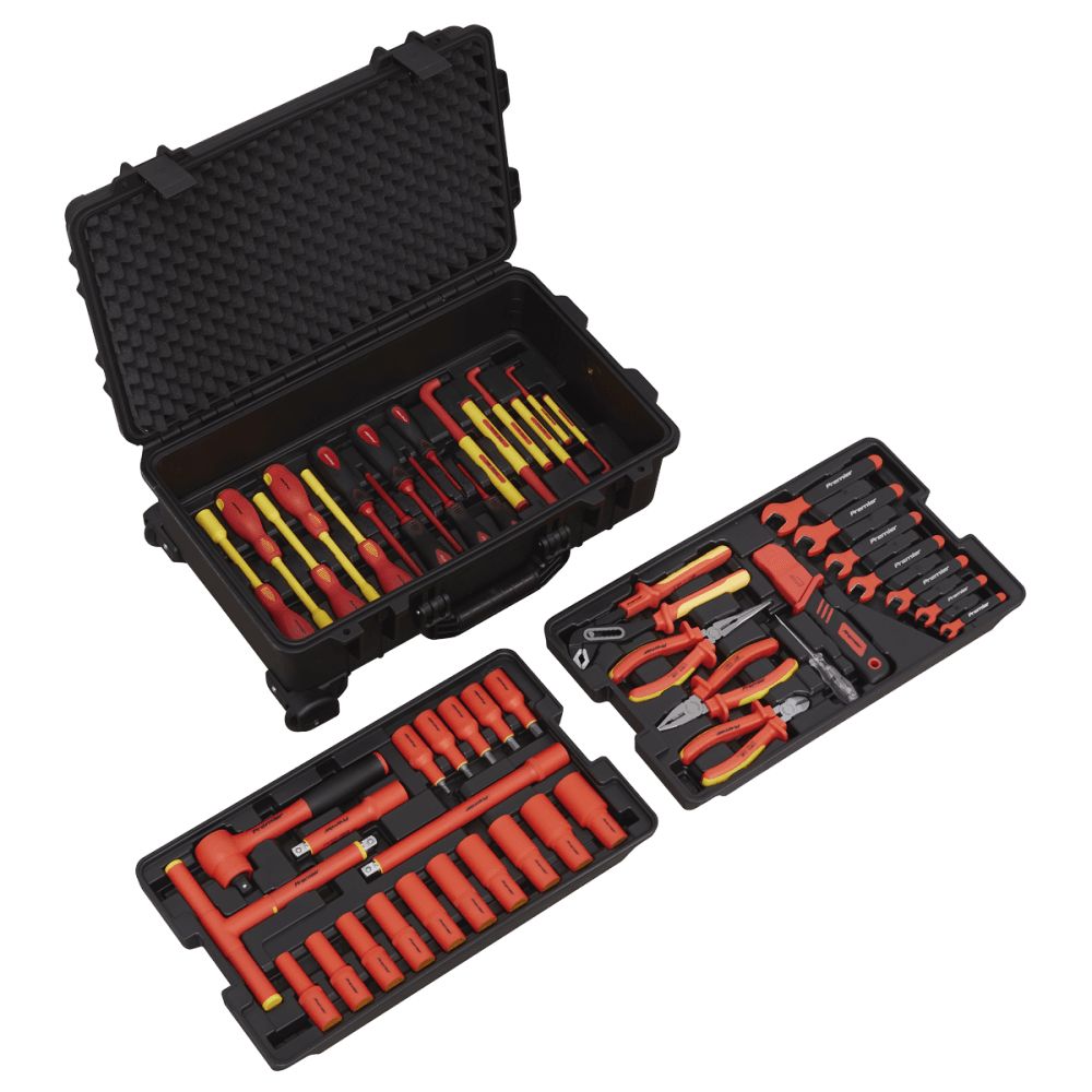 Sealey 1000V Insulated Tool Kit 1/2"Sq Drive 49pc Model No- AK7939