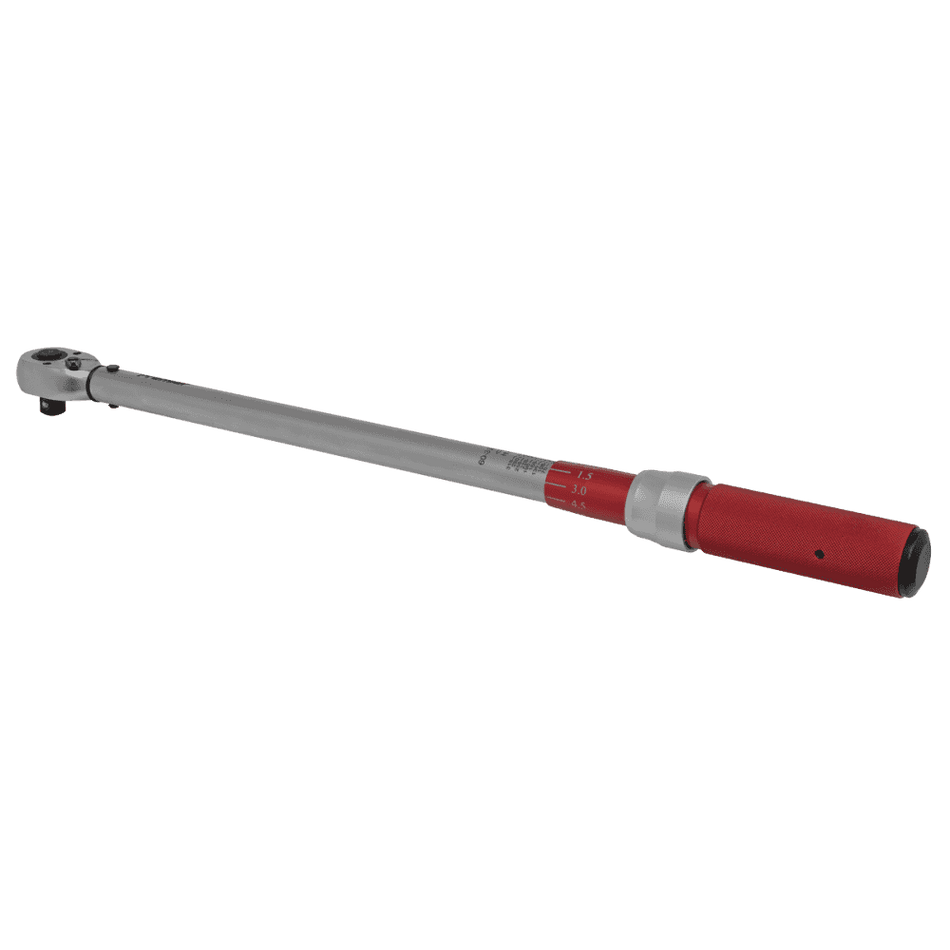 Sealey Torque Wrench Micrometer Style 1/2"Sq Drive 60-330Nm - Calibrated Model No- STW905