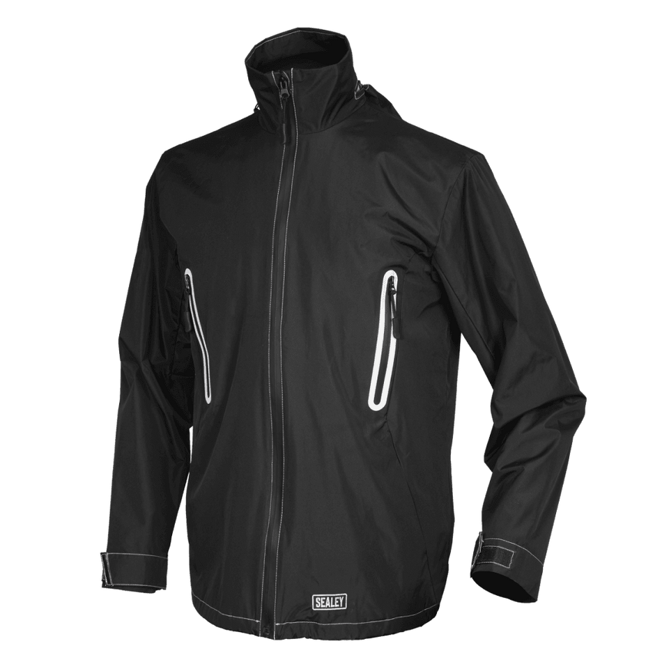 Sealey Heated Rain Jacket 5V - 50" Chest Extra-Large Model No- WPHJ04