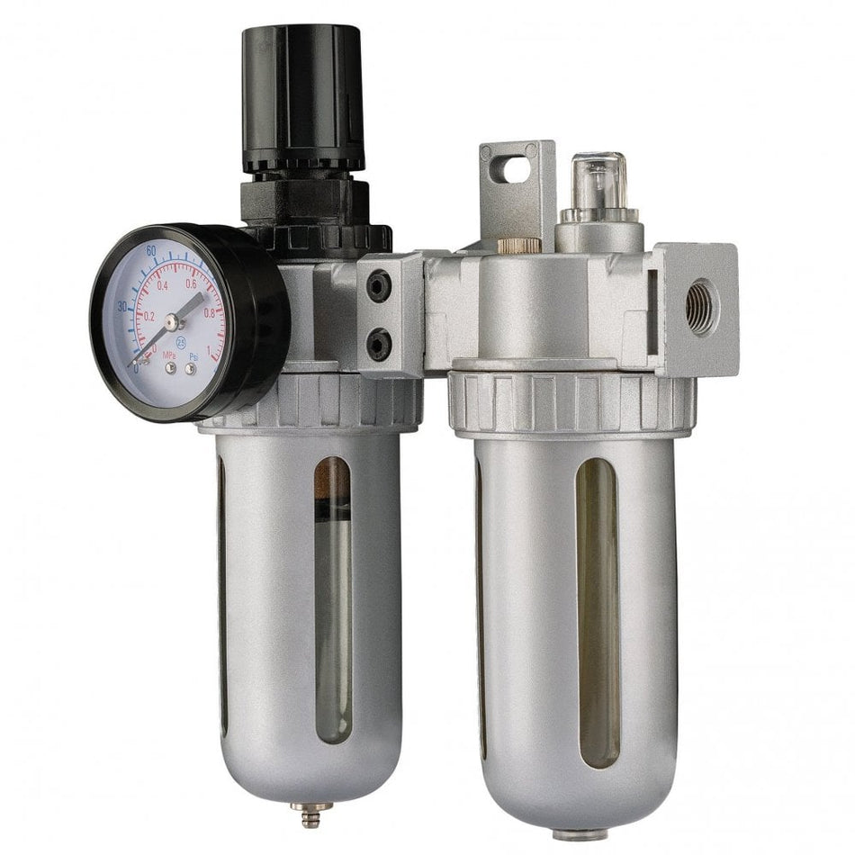 Draper 1/4" BSP Combined Filter/Regulator/Lubricator Unit Model No. DFRL